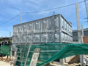 DỰ ÁN BỒN LẮP GHÉP GRP CHO NHÀ MÁY FORD MOTOR TẠI PURSAT, CAMPUCHIA